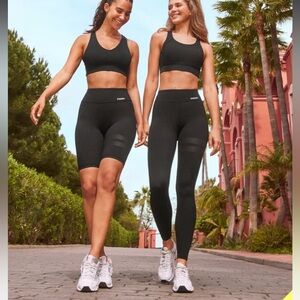 Stronger athletic leggings black S NWOT